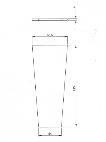 LCD Ersatzglas für Typ 1110-1123, 6er Set