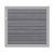 System WPC Platinum Vorgartentor Sonderfarbe 2854 98x90 cm Universalanschlag Rahmen Silber