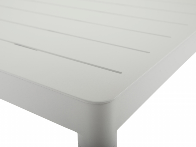 Brafab Bigby Diningtisch 144x76cm, hellgrau