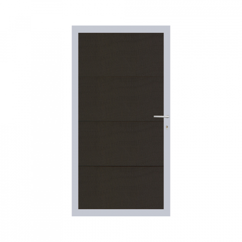 Elephant Mix and Match Zauntor Alu 90x180cm, Bausatz Fllung WPC BREIT Anthrazit