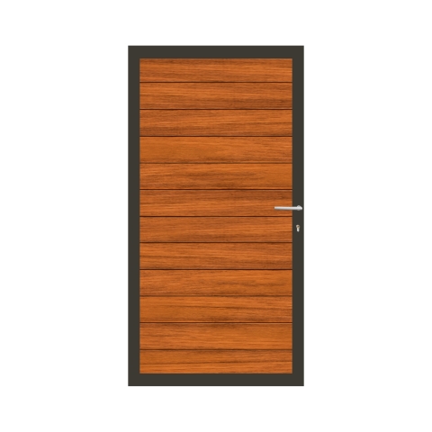 Elephant Mix and Match Zauntor Anthrazit 90x175cm, Bausatz F�llung Jatoba