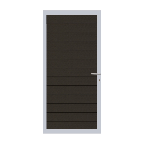 Elephant Mix and Match Zauntor Alu 90x189cm, Bausatz F�llung WPC-anthrazit