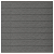 Elephant Steckzaun Modular 180 WPC Rock Grey co-extrudiert, Leisten Anthrazit 180x174cm
