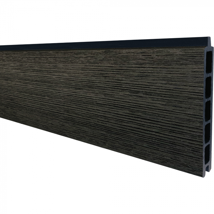 Elephant Steckzaun Mix and Match WPC Anthrazit co-extrudiert 2x14x180cm 2er Set