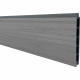 Elephant Steckzaun Mix and Match WPC Duo-Dark Grey co-extrudiert 2x14x180cm 2er Set
