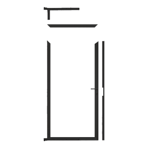 Elephant Mix and Match Zauntor schwarz 90x175cm, Bausatz ohne F&uuml;llung