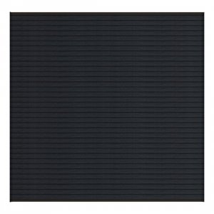 Elephant Steckzaun Set Triple Rhombus WPC Anthrazit Leisten Schwarz