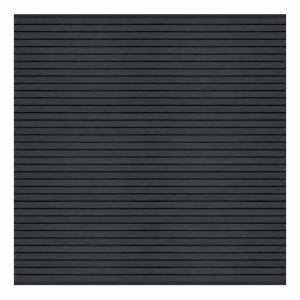Elephant Steckzaun Set Triple Rhombus 180x178cm WPC Anthrazit, Leisten Schwarz