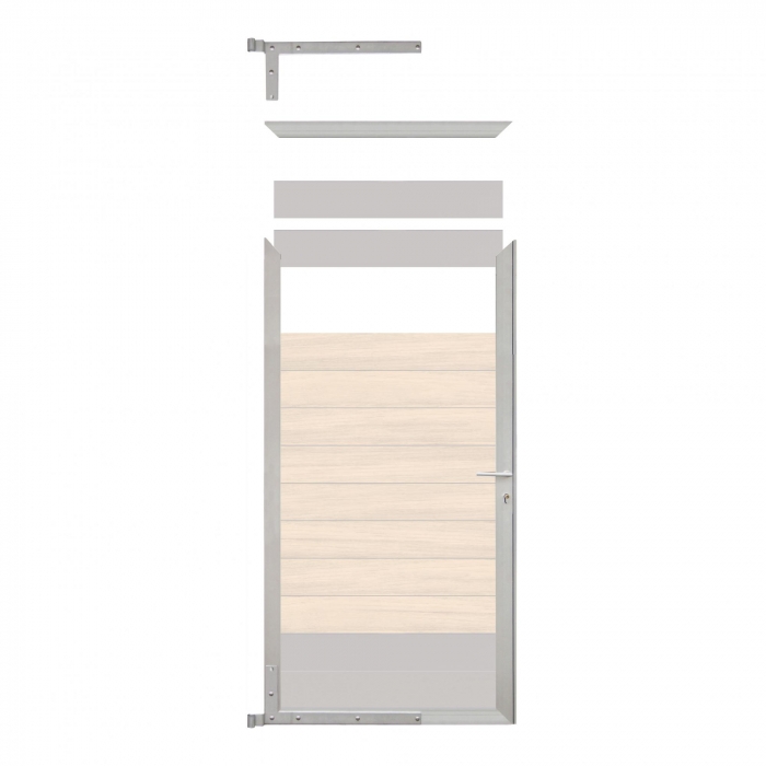 Elephant Mix and Match Zauntor alu 98x175cm, Bausatz ohne F�llung