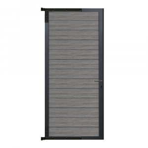 Elephant Mix and Match Zauntor anthrazit 90x189cm, Bausatz Füllung WPC Duo-Dark Grey Co-Extrudiert