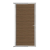 Elephant Mix and Match Zauntor Alu 90x175cm, Bausatz Füllung WPC Driftwood Dark co-extrudiert