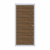 Elephant Mix and Match Zauntor Alu 90x195cm, Bausatz Füllung WPC Driftwood Dark co-extrudiert
