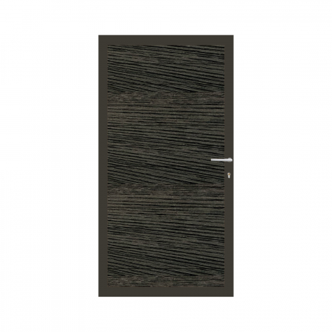 Elephant Mix and Match Zauntor anthrazit 90x180cm, Bausatz Fllung WPC Anthrazit co-extrudiert