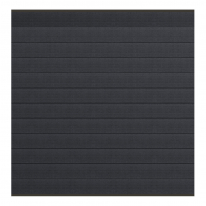 Elephant Steckzaun Set Mix and Match 180x174cm WPC Anthrazit co-extrudiert anth. Leisten