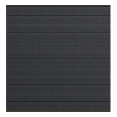 Elephant Steckzaun Set Mix and Match 180x174cm WPC Anthrazit co-extrudiert anth. Leisten