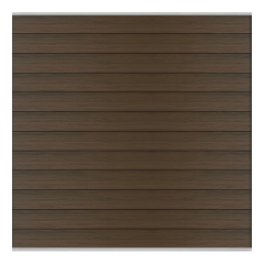 Ipe-Abschlussleisten Silber