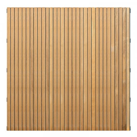 Elephant Hartholzzaun Stripes Black 180x180cm