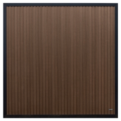 Elephant Dark Line Stripes Zaun 180x180cm Natural 