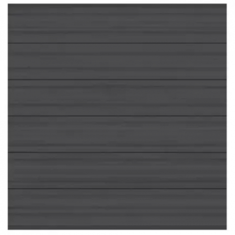 System WPC Platinum XL Zaunfeld-Set anthrazit 3705 - 178x183cm