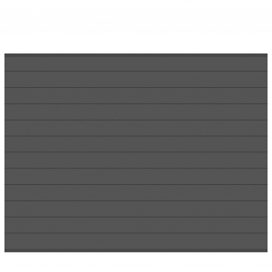 System Alu Plus Zaunfeldset Anthrazit 3848 238x184 cm