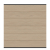 System WPC XL Zaunfeld-Set sand 3740 178x183cm
