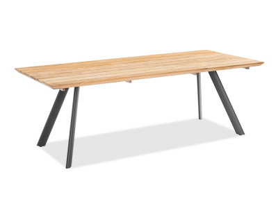 Niehoff Valetta Tisch, Aluminium Anthrazit 220x95cm