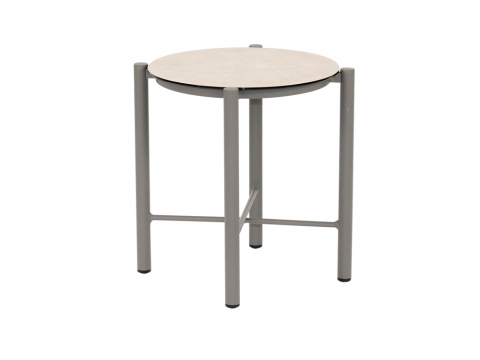 AppleBee Apple Bee Bora Bora Beistelltisch 46x46cm Aluminium taupe 8718091519371