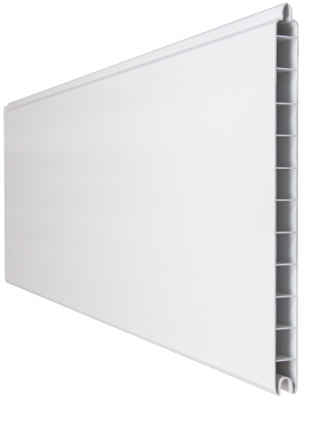 Groja BasicLine Steckzaun Premium Einzelprofil weiß 1,9x28,4x180cm