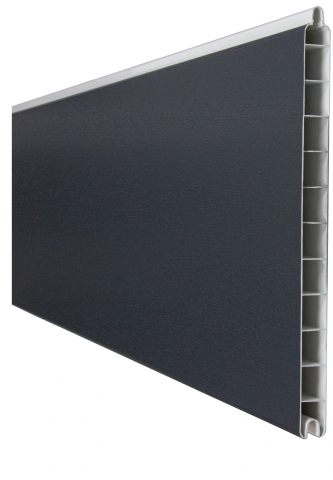 Groja BasicLine Steckzaun Premium Einzelprofil anthrazitgrau 1,9x28,4x180cm