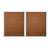 Groja BasicLine Steckzaun DIN Rechts Doppeltor Sonderbreite H:180cm Golden Oak EV1