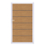 Groja BasicLine Steckzaun Premium Universal Tor 100x180cm Asteiche Natur EV1
