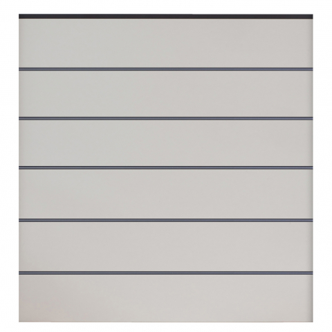GroJa BasicLine Steckzaun-Set Premium wei DB703 180x180cm