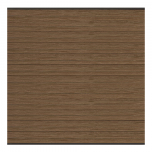 Elephant Steckzaun Set Mix and Match 180x174cm WPC Driftwood Dark co-extrudiert anth. Leisten