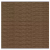 Elephant Steckzaun Set Mix and Match 180x174cm WPC Driftwood Dark co-extrudiert silber Leisten