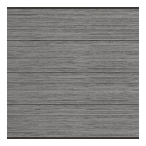 Elephant Steckzaun Set Mix and Match 180x174cm WPC Duo-Dark Grey co-extrudiert anth. Leisten