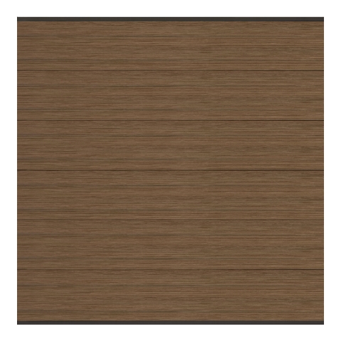 Elephant Steckzaun Set Mix and Match 180x174cm WPC Driftwood Dark breit co-extrudiert anth. Leisten