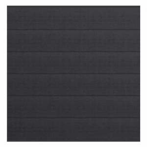 Elephant Steckzaun Set Mix and Match 180x174cm WPC Anthrazit breit co-extrudiert anth. Leisten