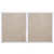 Groja BasicLine Steckzaun schmal Doppeltor DIN Links Sonderbreite H:180cm Sheffield Oak EV1