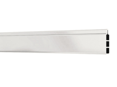 Osmo Alu Fence Cube Startprofil Weiß 1,9x5,1x194cm