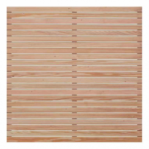 Selbstbauzaun Rhombus Lärche 180x180 cm