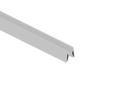 System WPC Dekorprofil-Adapter 178 cm, Weiß 3992