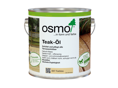 Osmo Teak-Öl 007 farblos, 2,5l