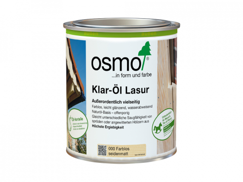 Osmo Klar-Öl Lasur farblos, 0,75l