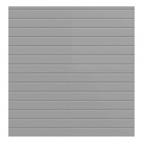 Osmo Alu Fence Steckzaun Grundelement Grau 180x179cm