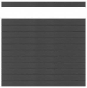 Osmo Multi Fence Grundelement Creativ Anthrazit 180x186cm ohne Designelement!