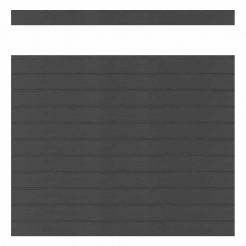 Osmo Multi Fence Grundelement Creativ Anthrazit 180x186cm ohne Designelement!