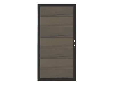 Osmo Multi Fence Co-Extrusion Lightbrown Tor 89x178 Rahmen Anthrazit