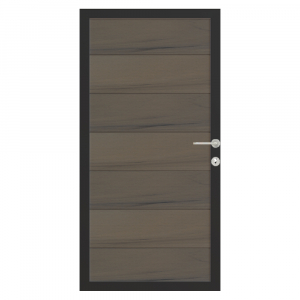 Osmo Multi Fence Co-Extrusion Lightbrown Tor 89x178 Rahmen Anthrazit