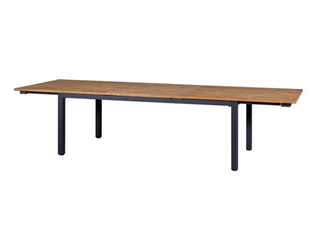 Zebra Ant-Hudson Essgruppe - Ausziehtisch 230-315x100cm aus Teakholz
