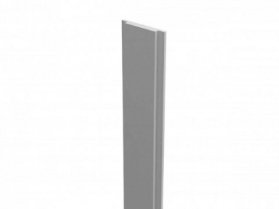 Osmo Pfostenabdeckleiste für Pfosten Typ B 250 cm Grau